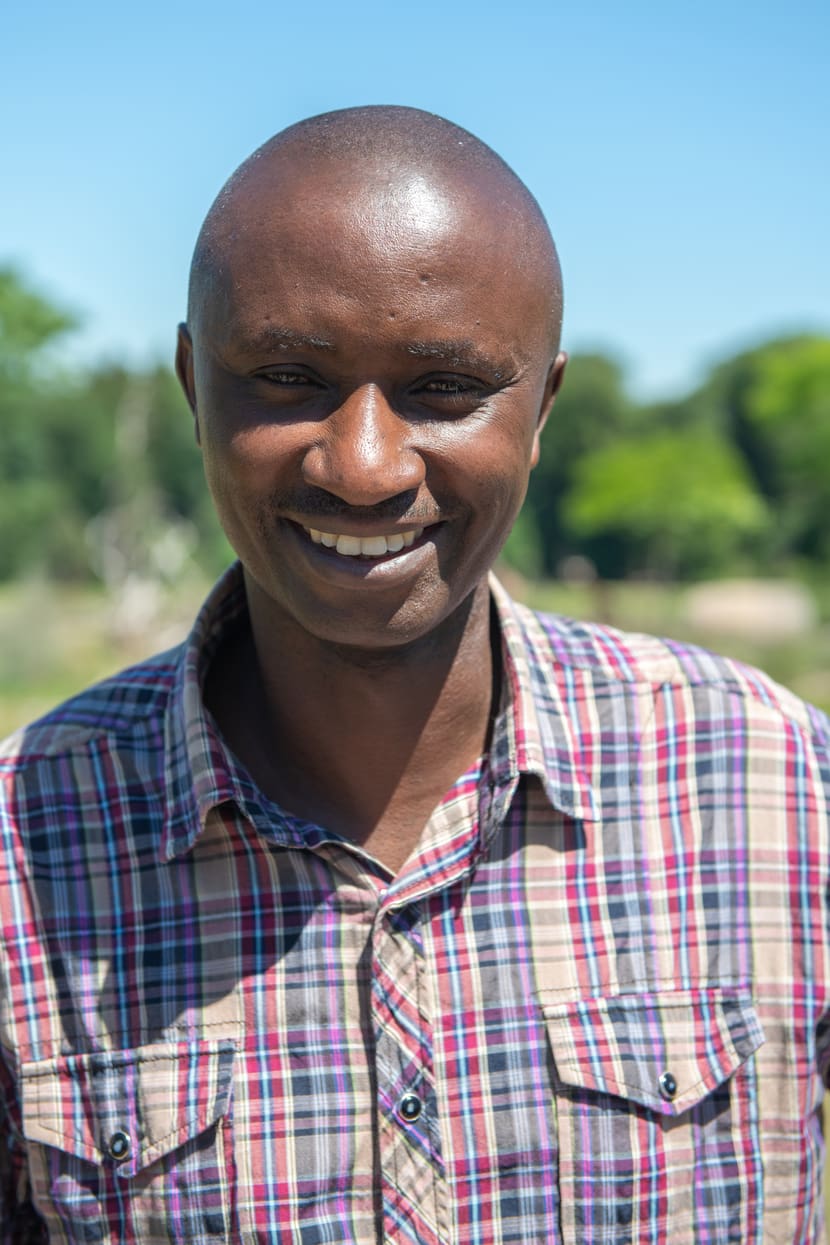Foto: Zoo Zürich, Pascal Marty Edward Ndiritu, Head of Anti-Poaching Unit im Lewa Wildlife Conservancy in Kenia.