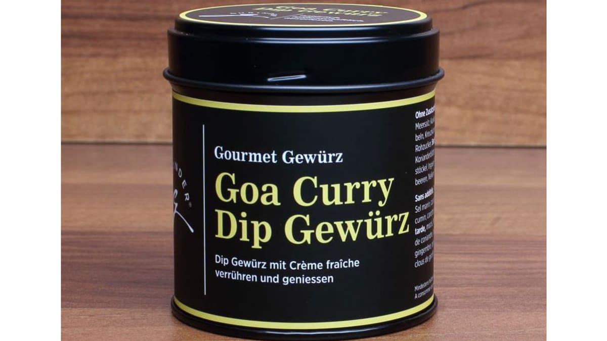 Gurinder Goa Curry Dip Gewürz 80 g | Zoo Zürich