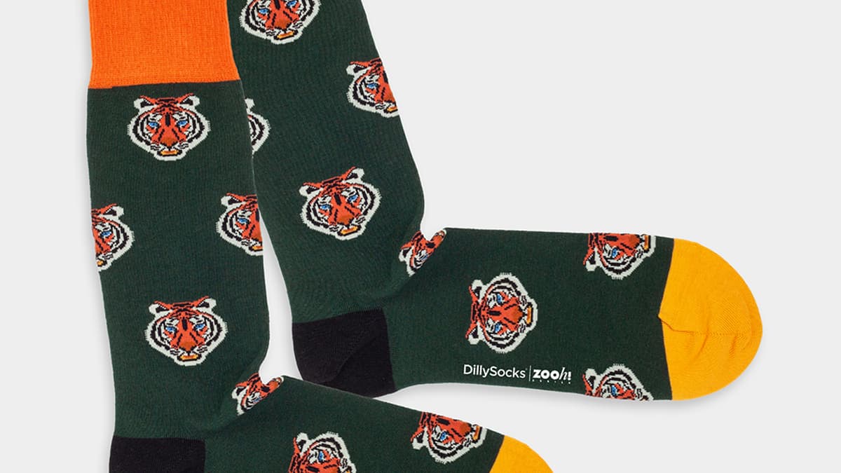 Tiger-Socken | Zoo Zürich